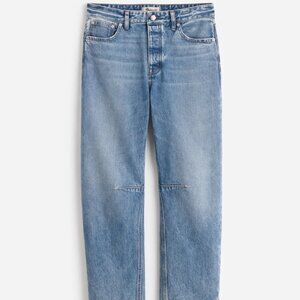 Madewell The Darted Barrel-Leg Jean Size 33